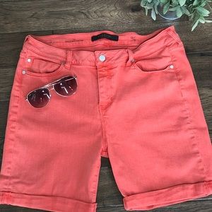 Liverpool denim Bermuda style shorts
